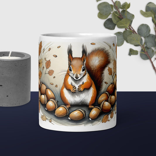 White Squirrel Mug